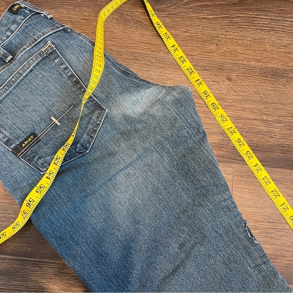 ARIAT Rebar M4 Jeans Mens Size 31 X 32 Relaxed Boot Fit Embroidered Pockets - Picture 9 of 12